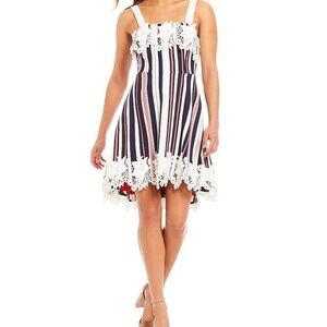 Belle Badgley Mischka Claire High-Low Sundress